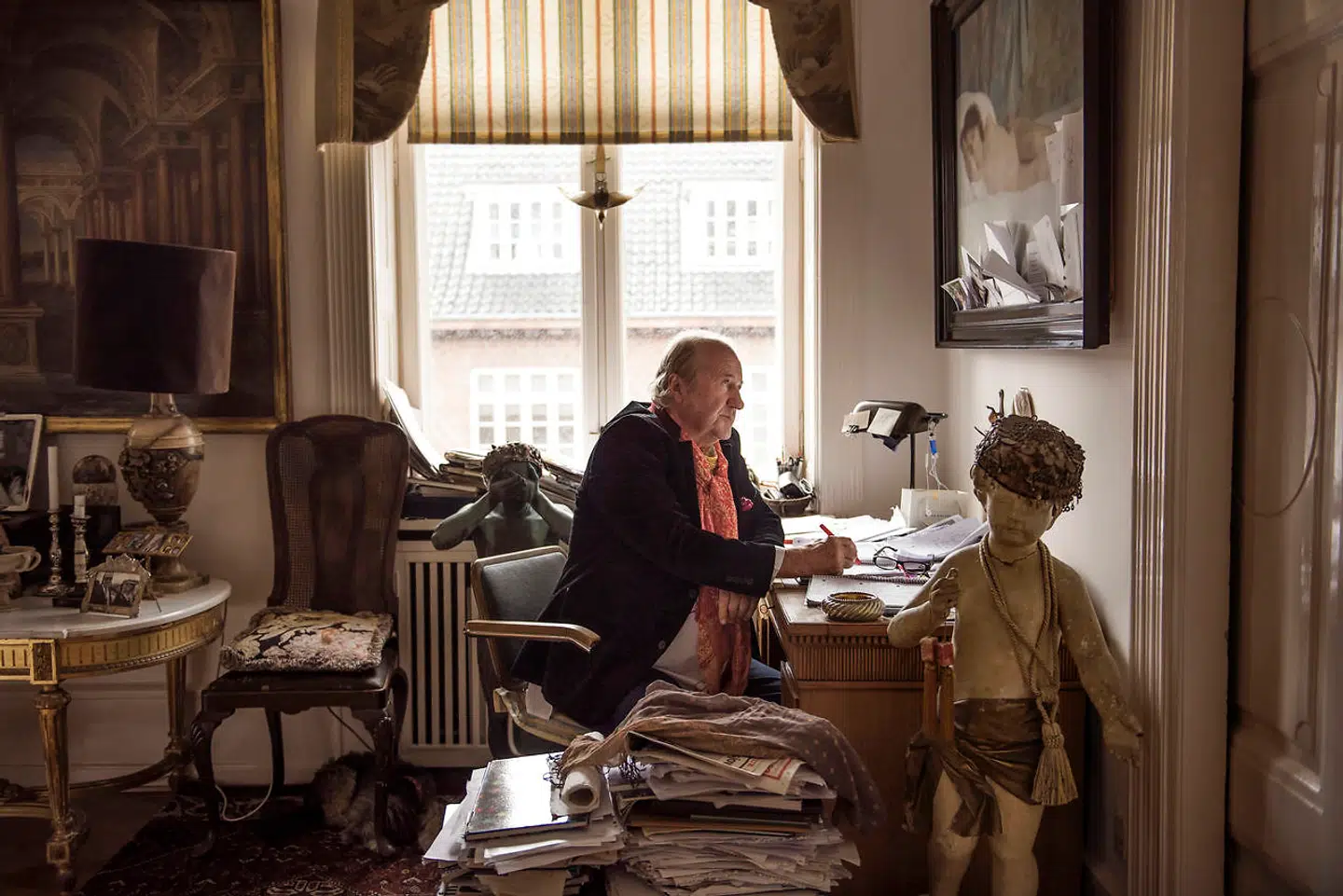 »Den har da fået på alle tangenter. Og da Margit og jeg boede i New York, jamen man knaldede jo til højre og venstre, indtil aids kom. En anden sygdom, som satte stop for det sjove ...« siger Erik Brandt.