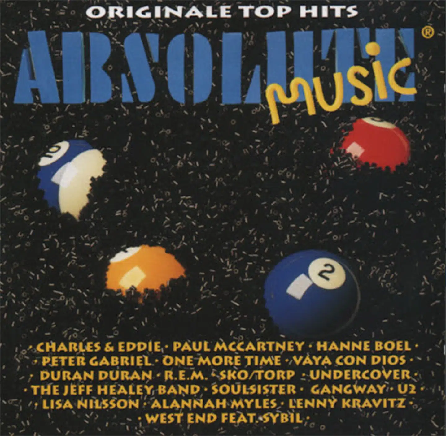 Mogens Hansen har tilfældigvis Joy Mogensens favoritalbum 'Absolute Music 2' hængende i ramme derhjemme. »Det er et grimt cover. Det var først senere, at vi fandt den rette stil.«