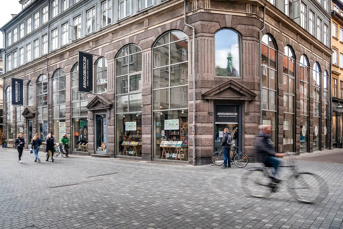Arnold Busck i Købmagergade er klar til at åbne igen. Arkivfoto: Søren Bidstrup