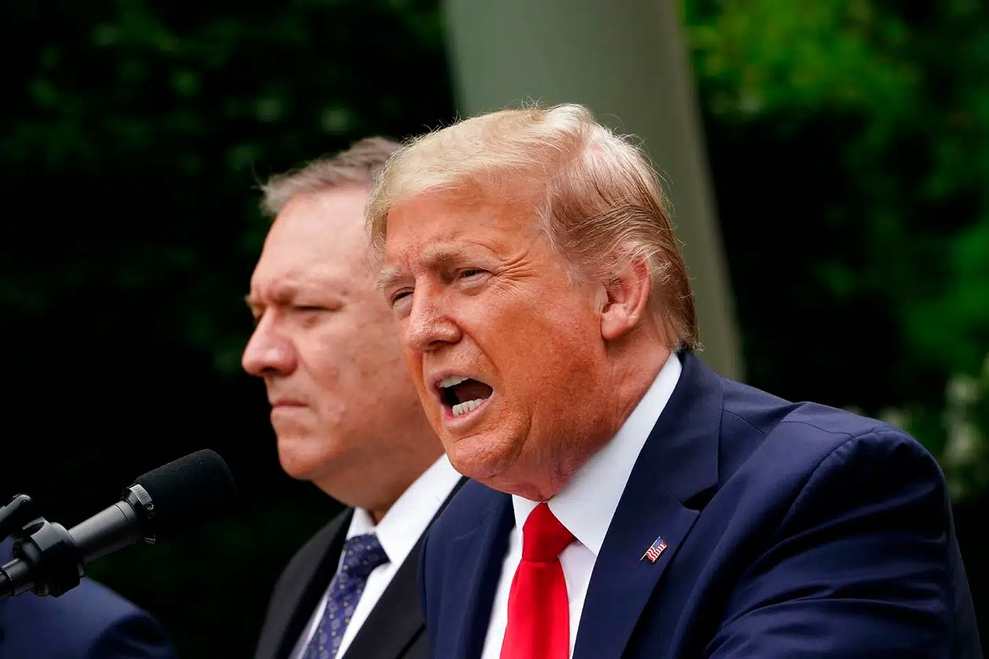 Arkivfoto: Donald Trump melder, at USA trækker sig fra sit samarbejde med WHO.