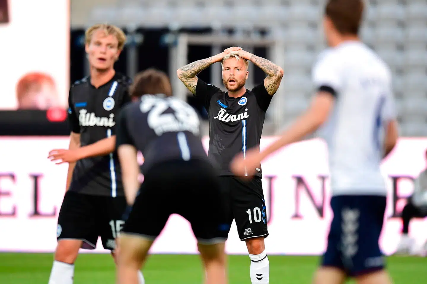 3F Superligakampen mellem AGF og OB på Ceres Park i Aarhus, 1. juni 2020.