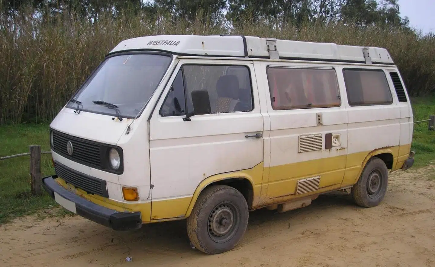 Den 43-årige tyskers autocamper.