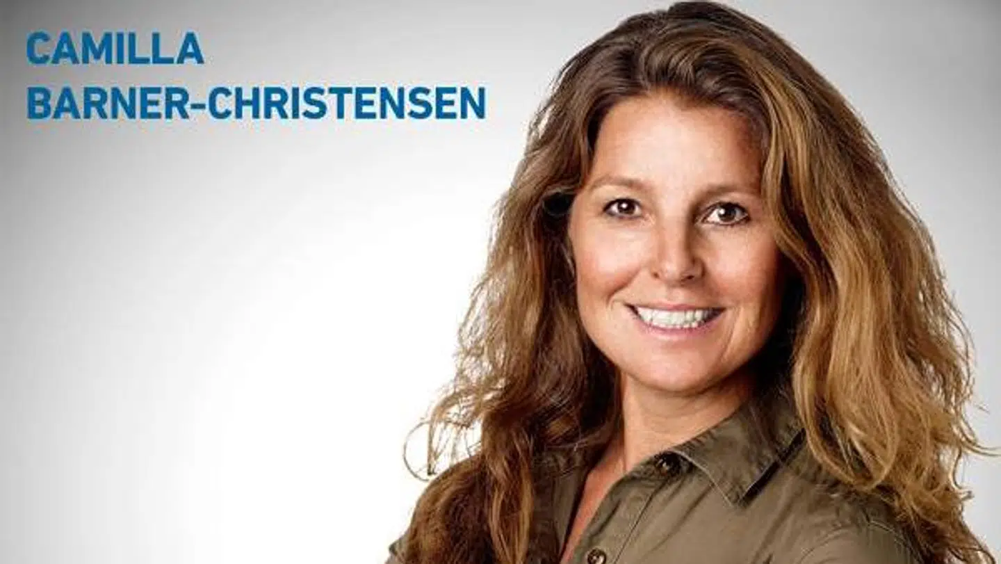 Mads Christensens kone, Camilla Barner-Christensen, har tidligere opstillet som politiker for Venstre i Rudersdal Kommune. (Pressefoto)