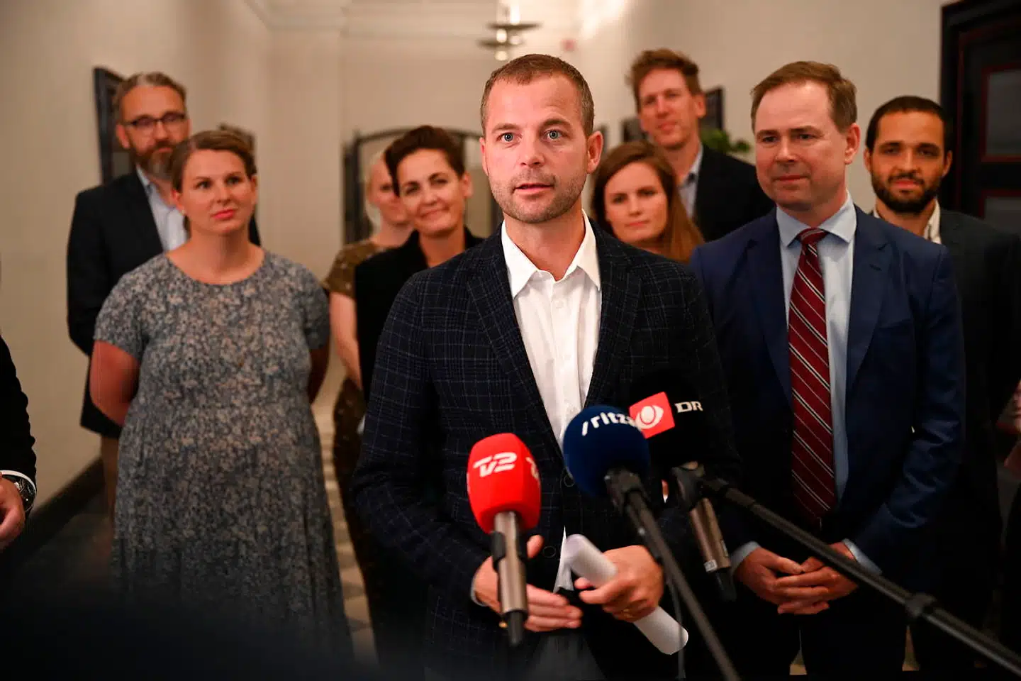 De Radikales leder Morten Østergaard kniber sig i armen over, at alle partierne nu står bag en grøn skattereform.