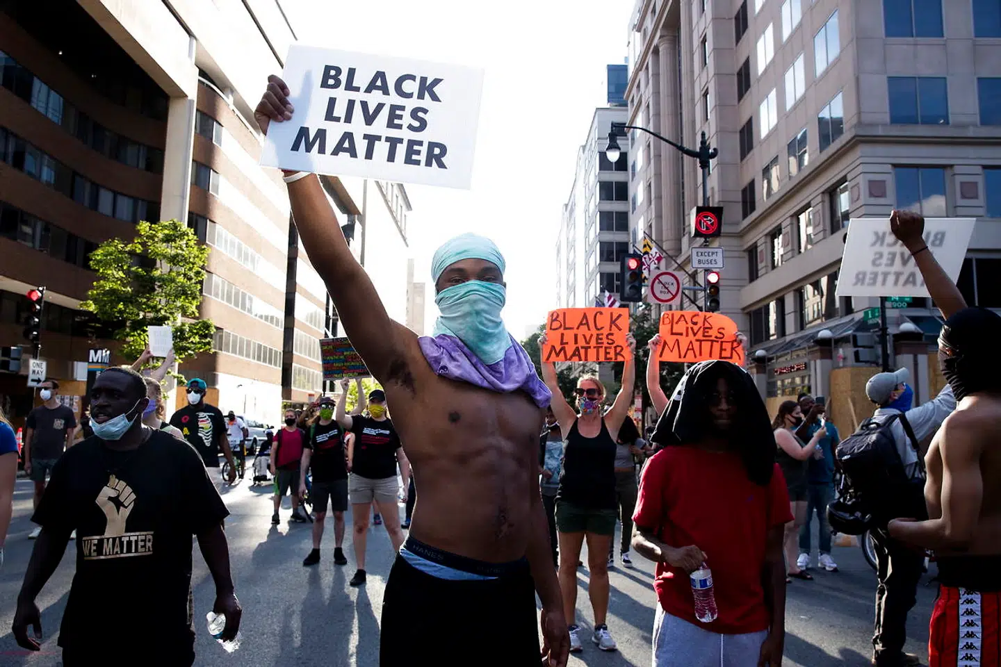 Debatten om, hvordan man stiler sig i forhold til racisme og Black Lives Matter-bevægelsen, har indfundet sig i det litterære USA. Foto: Michael Reynolds