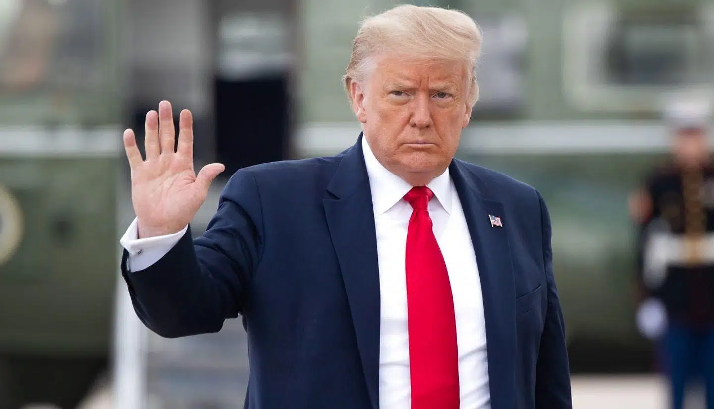 74-årige Donald Trump.