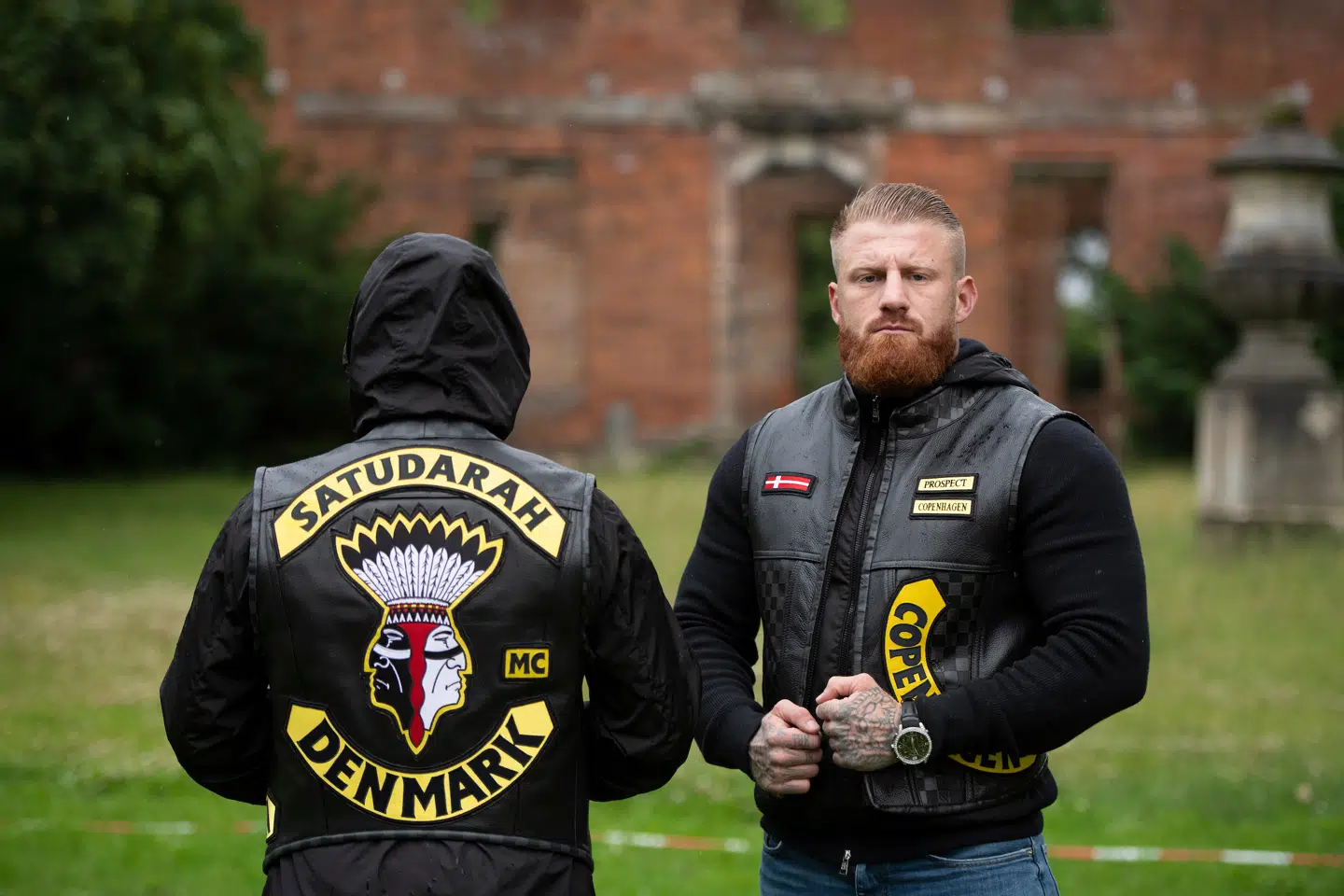 Patrick Nielsen blev i 2020 optaget i Satudarah MC, som kom til Danmark i 2013. Klubben har intet officielt medlemstal. (Thomas Sjørup)