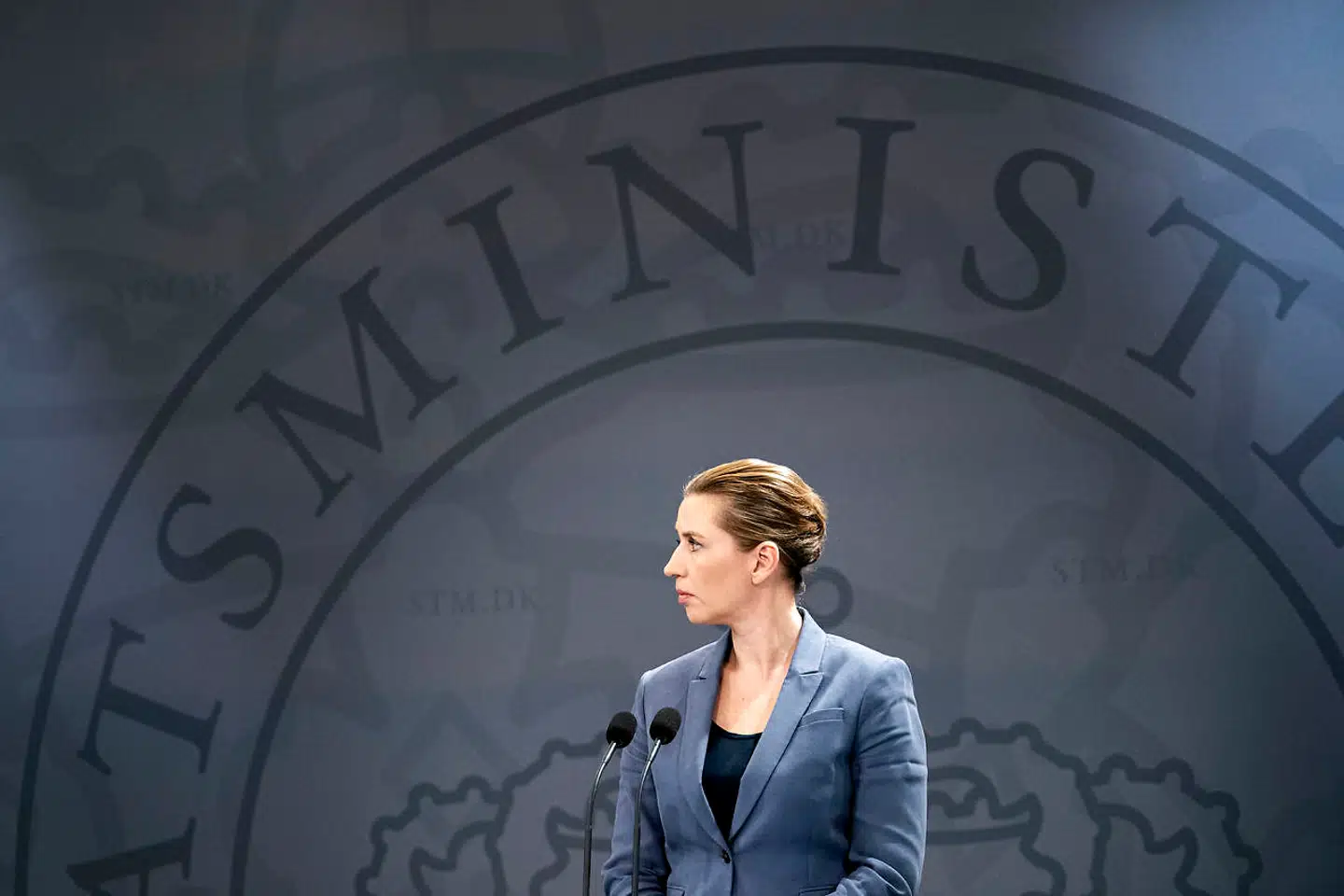 På det historiske pressemøde 11. marts fortalte statsminister Mette Frederiksen (S), at det var »myndighedernes anbefaling, at vi lukker al unødvendig aktivitet ned på de områder i en periode«. På et pressemøde 23. marts forklarede statsministeren, at de igangværende foranstaltninger fortsætter til efter påske, og bad desuden borgerne blive hjemme i påsken.