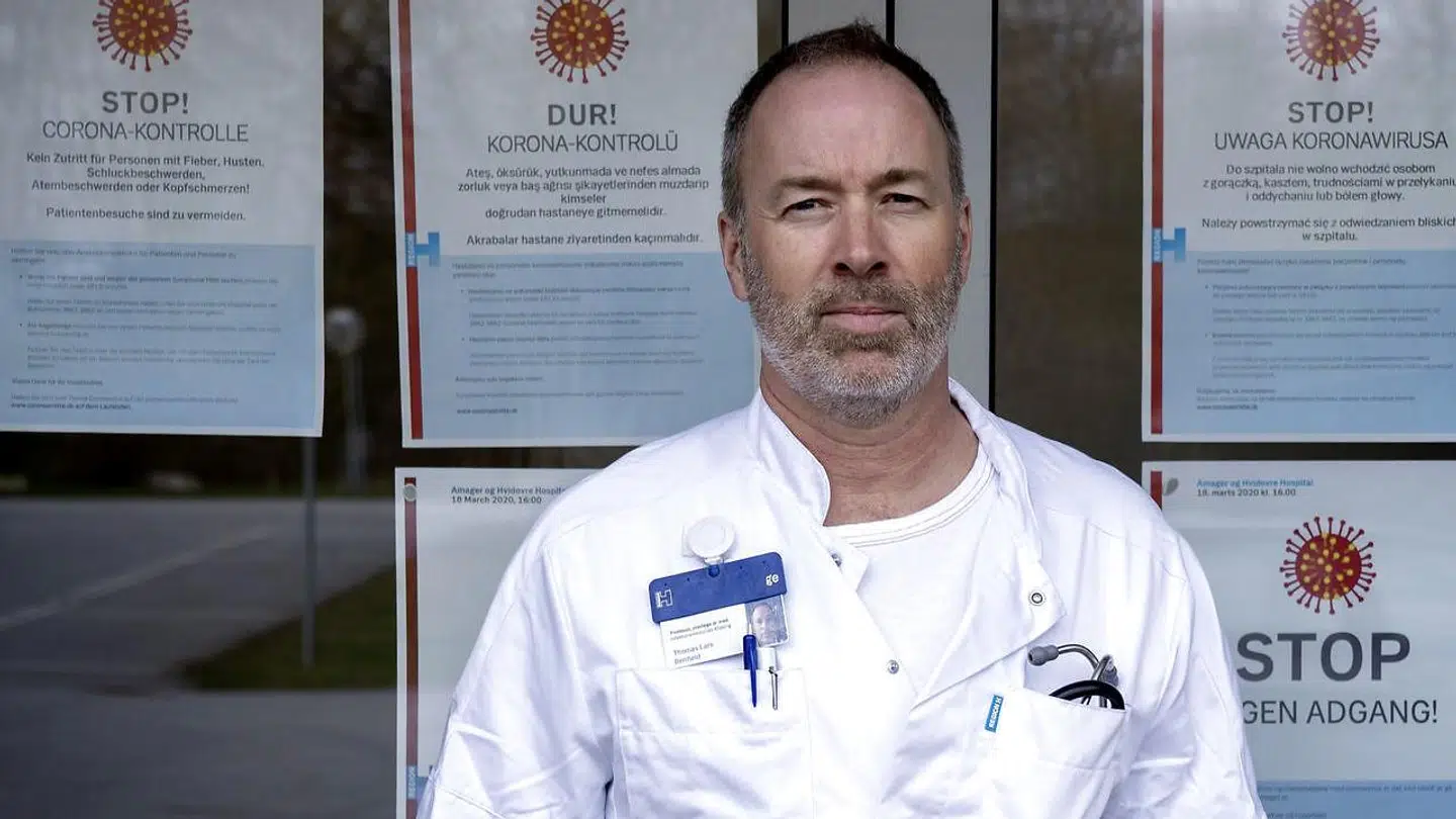 Thomas Benfield, professor og overlæge ved Hvidovre Hospital.