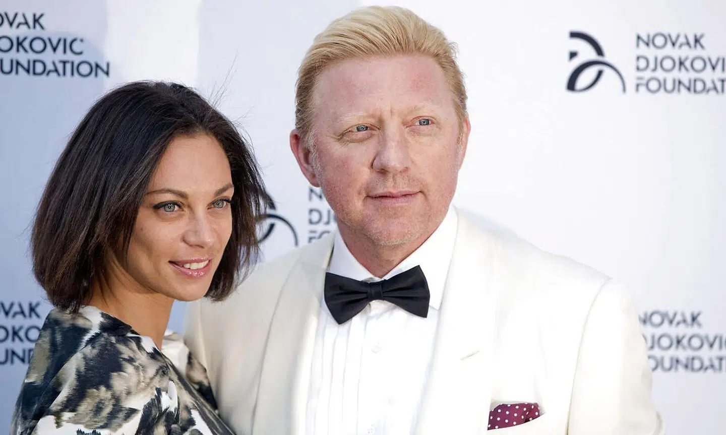 Boris Becker sammen med ekskonen Lily Becker i 2013.