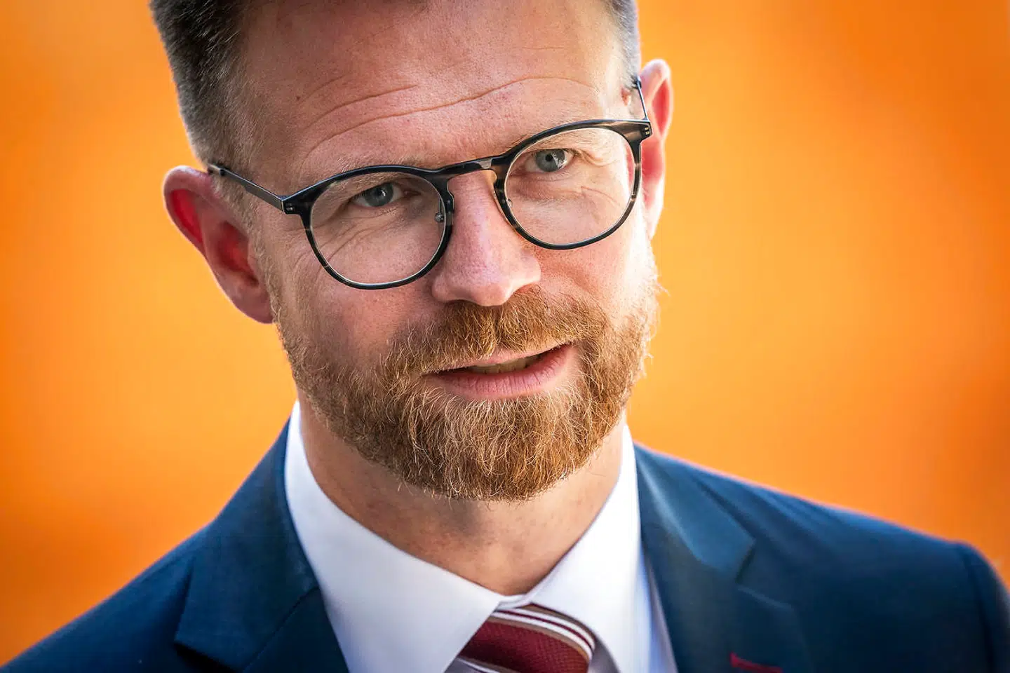 (ARKIV) Transportminister Benny Engelbrecht (S) og forligskredsen præsenterer hjælpepakke til de danske lufthavne og luftfartselskaber, i Transportministeriet torsdag den 25. juni 2020.. Transportminister Benny Engelbrecht fylder 50 år tirsdag den 4. august 2020.. (Foto: Ida Marie Odgaard/Ritzau Scanpix)