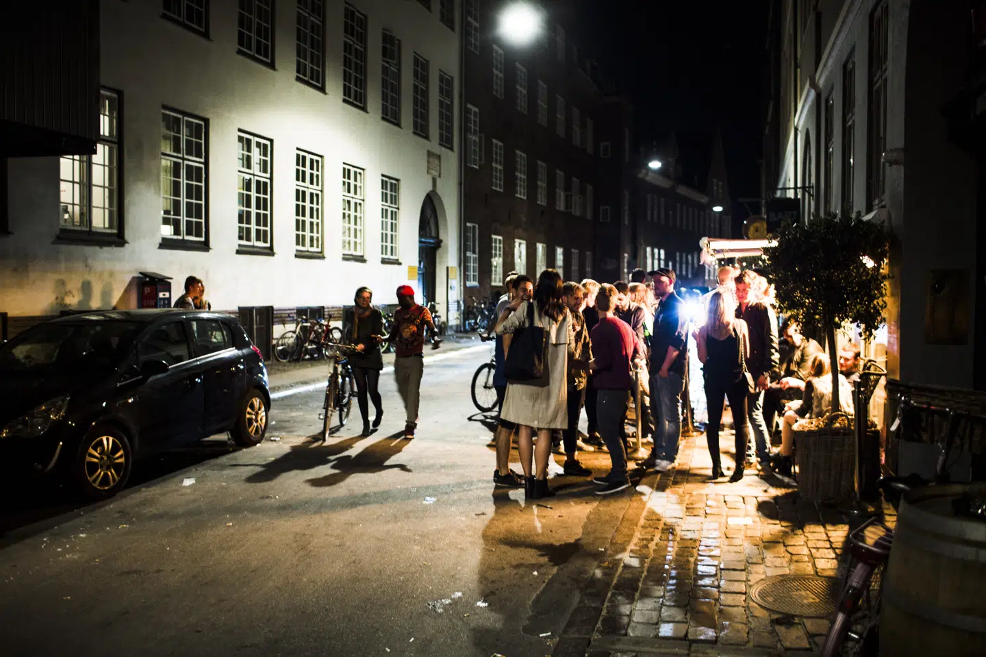 Aftenen og natten mellem lørdag og søndag har Københavns Politi modtaget 187 anmeldelser om støj. (Arkivfoto) Simon L/Ritzau Scanpix