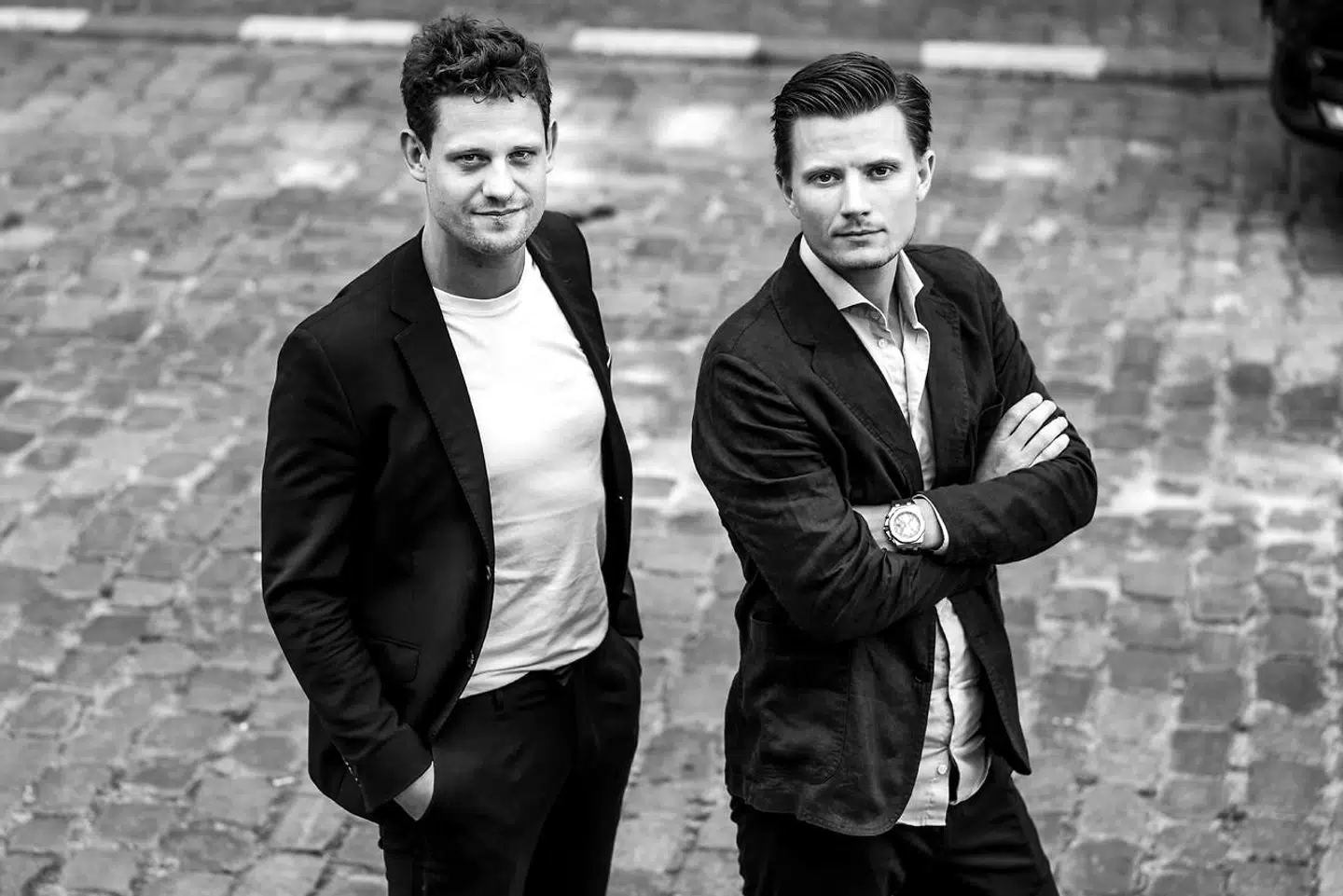 Morten Lodal Askekilde og Mads Andreas Olesen har begge deltaget i Berlingskes talent 100, og det er gennem et fælles netværk derfra, at de har mødt hinanden.