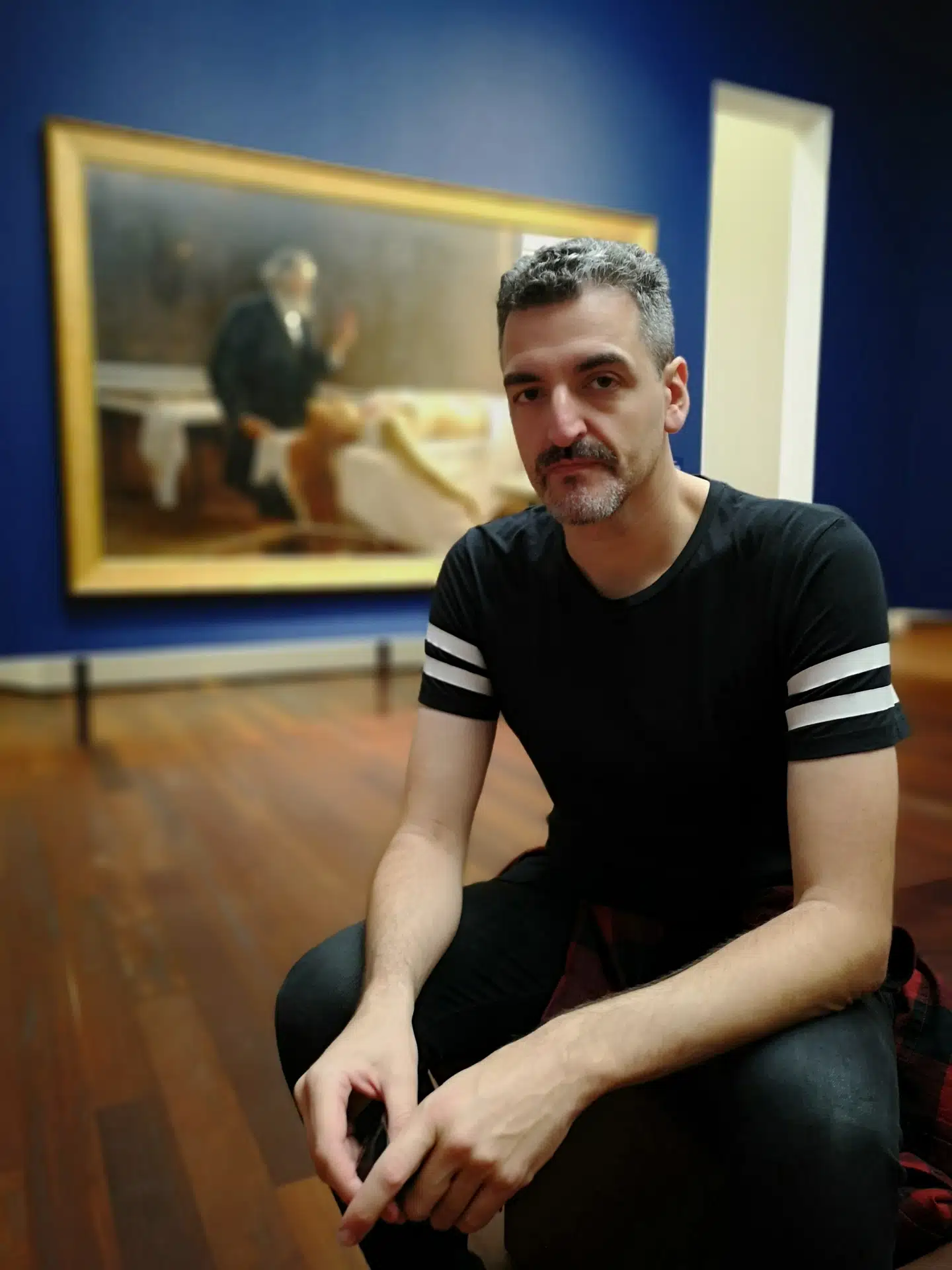 Den spanske dokumentarist Jorge Rivera har boet i Danmark i en årrække. Optagelserne til dokumentaren om den spansk-danske krig forventes færdige i starten af 2021. Foto: Kike Mesa