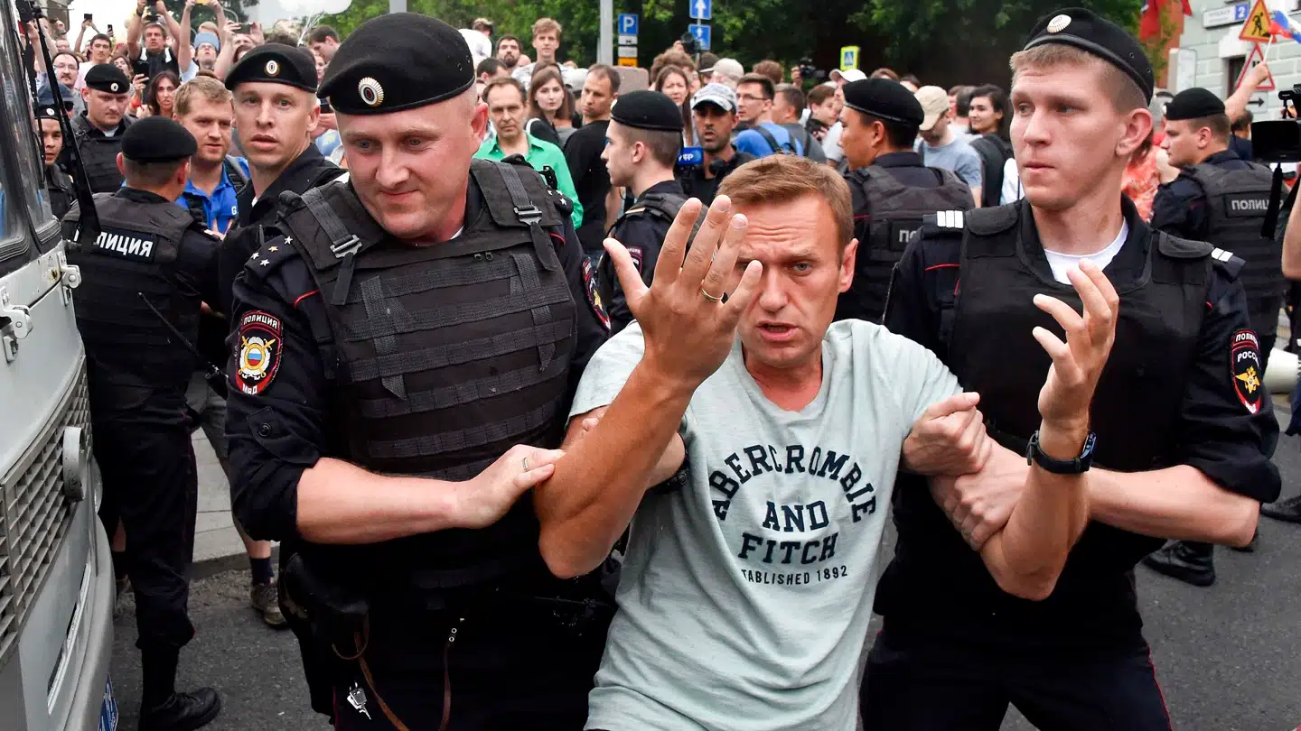 Ruslands mest indflydelsesrige systemkritiker Aleksej Navalnyj, der er den seneste, det giftige regime har slået ned på. Foto: Ritzau Scanpix