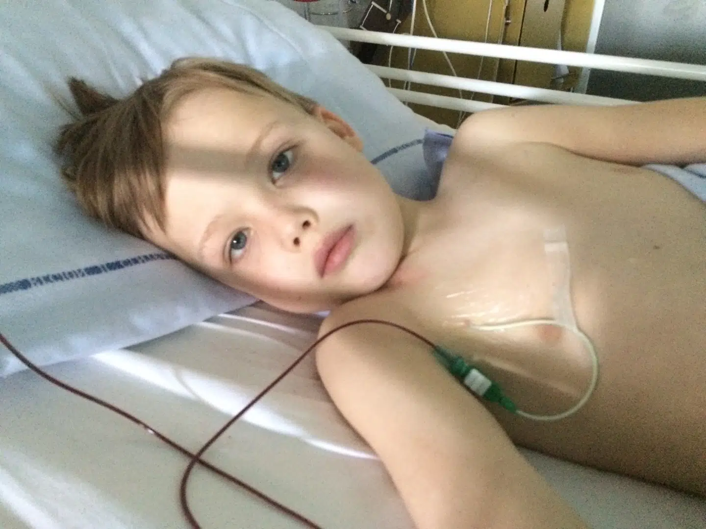 Sønnen Gilbert var kun otte år, da han fik konstateret leukæmi.