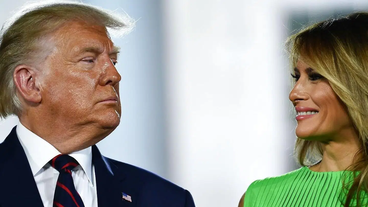 Melania og Donald Trump går ifølge forfatteren ikke ret meget op i romantiske begivenheder