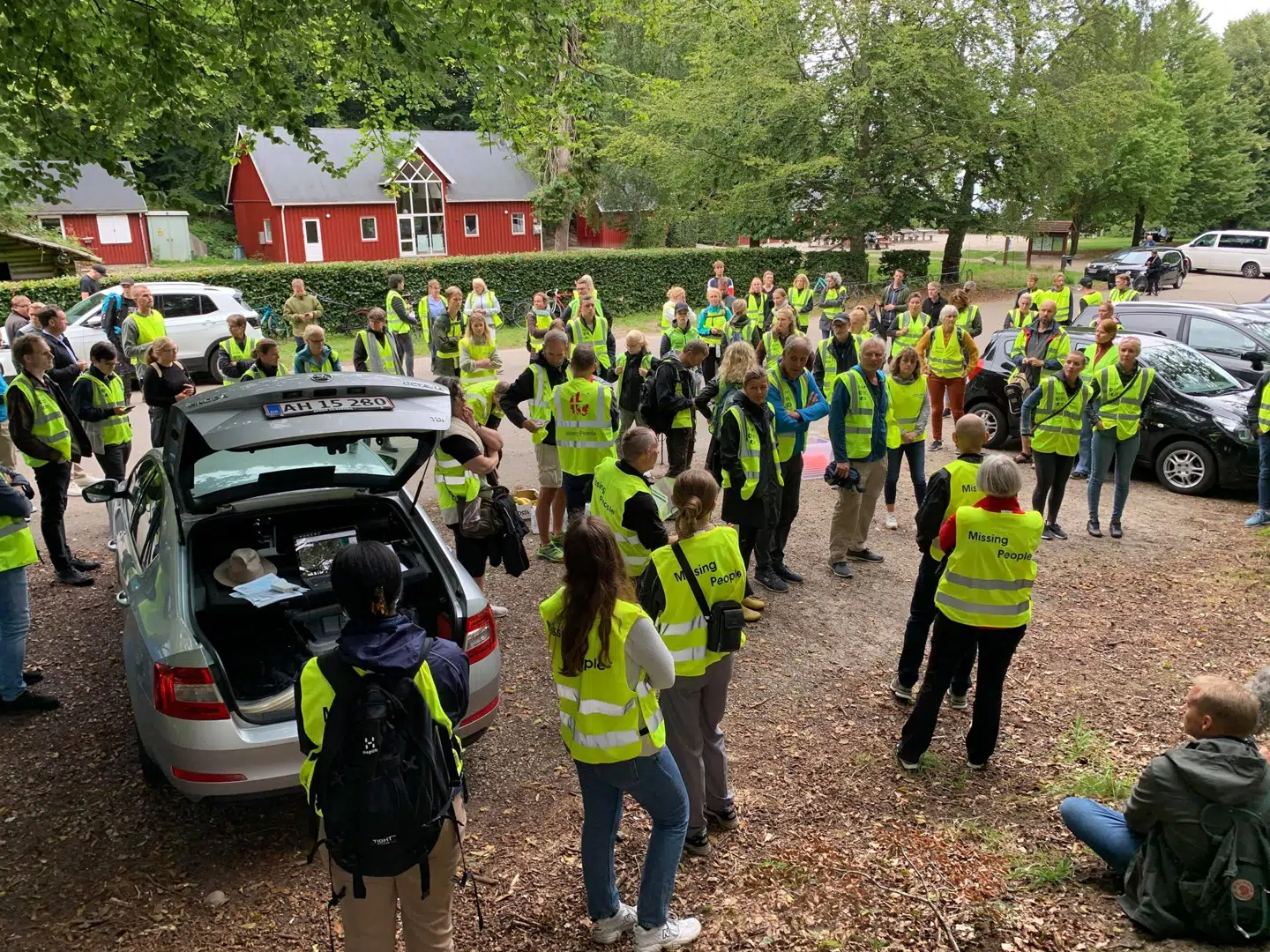 Efersøgning i Marselisborg Skovene torsdag.