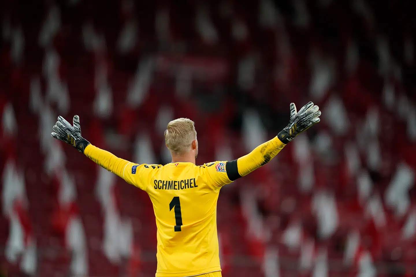 Nations League Group stage football match between Denmark and Belgium at Parken Stadium in Copenhagen, Denmark, September 5, 2020.