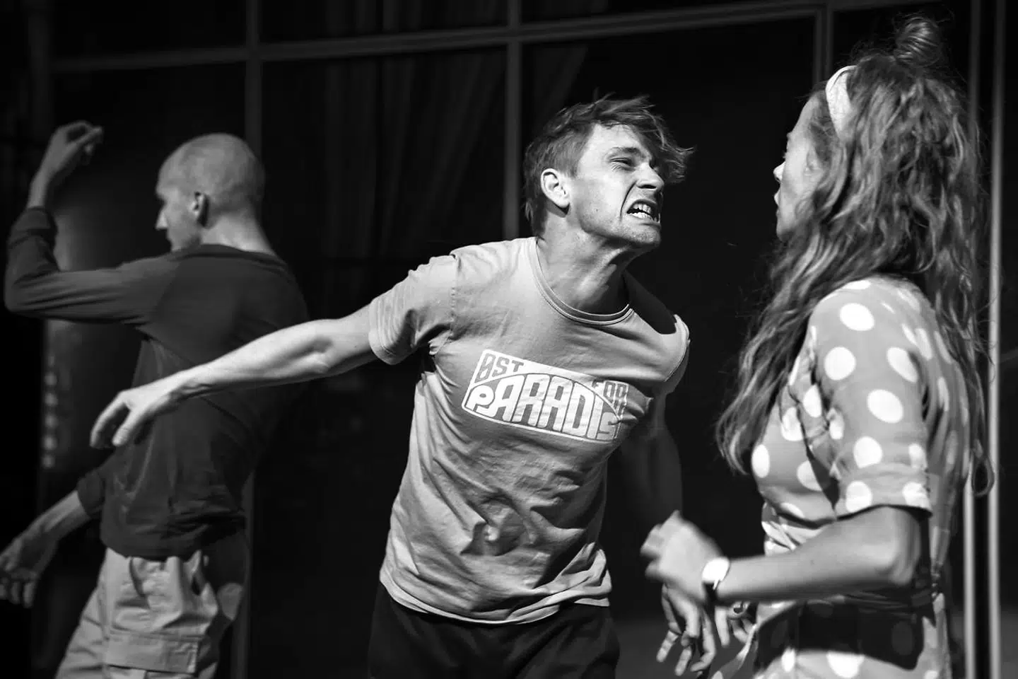 Esben Smed og Sara Viktoria Bjerregaard er Hamlet og Ofelia i »Hamlet, prins af Danmark«.