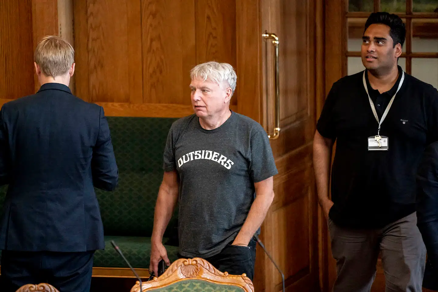 Uffe Elbæk og Sikandar Siddique under afslutningsdebat i Folketinget på Christiansborg i København, mandag den 22. juni 2020.. (Foto: Mads Claus Rasmussen/Ritzau Scanpix)