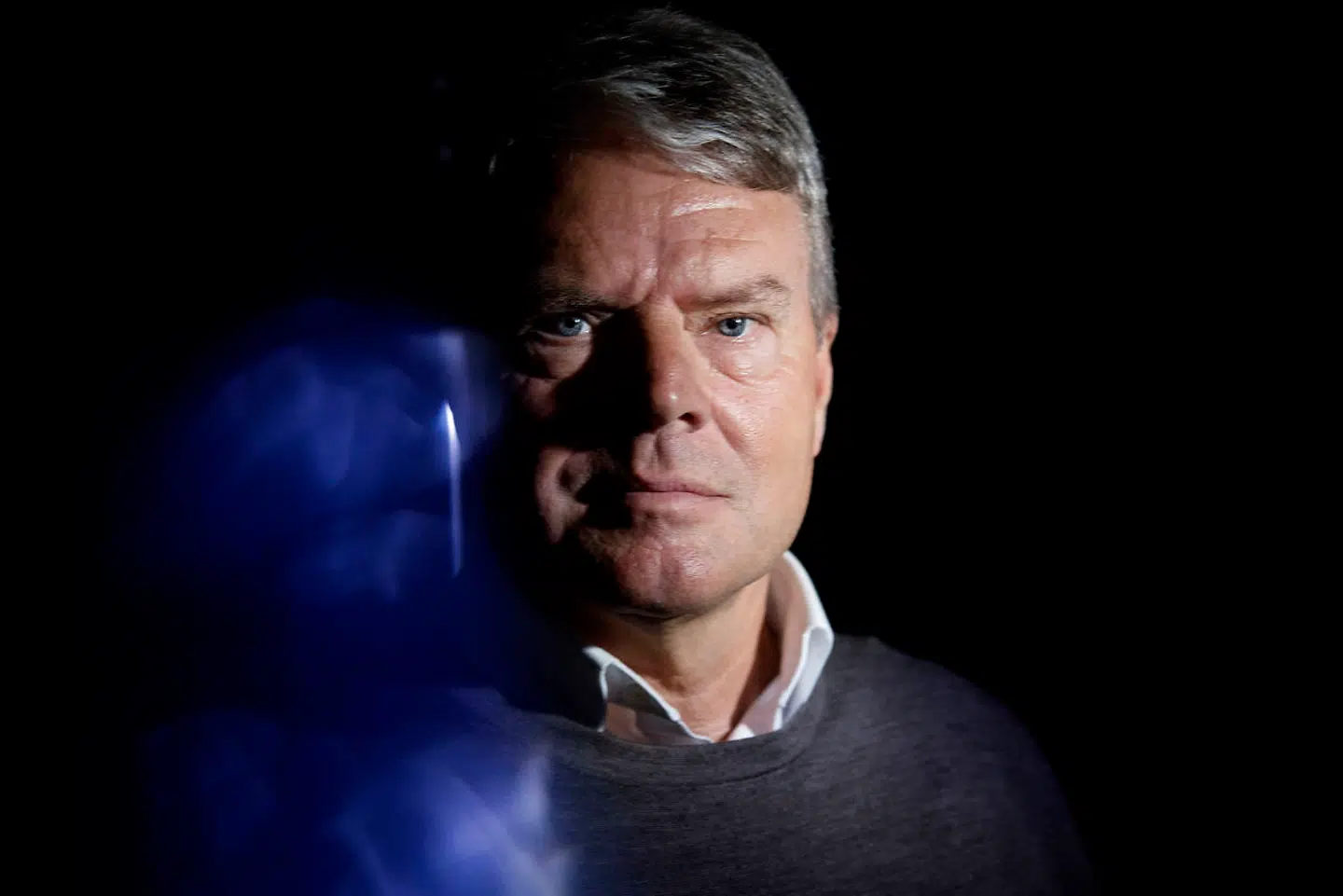 Troels Ørting ligner en rigtig bister politimand, men afsløringen af en broget fortid har betydet, at han måtte trække sig fra Finanstilsynets bestyrelse.