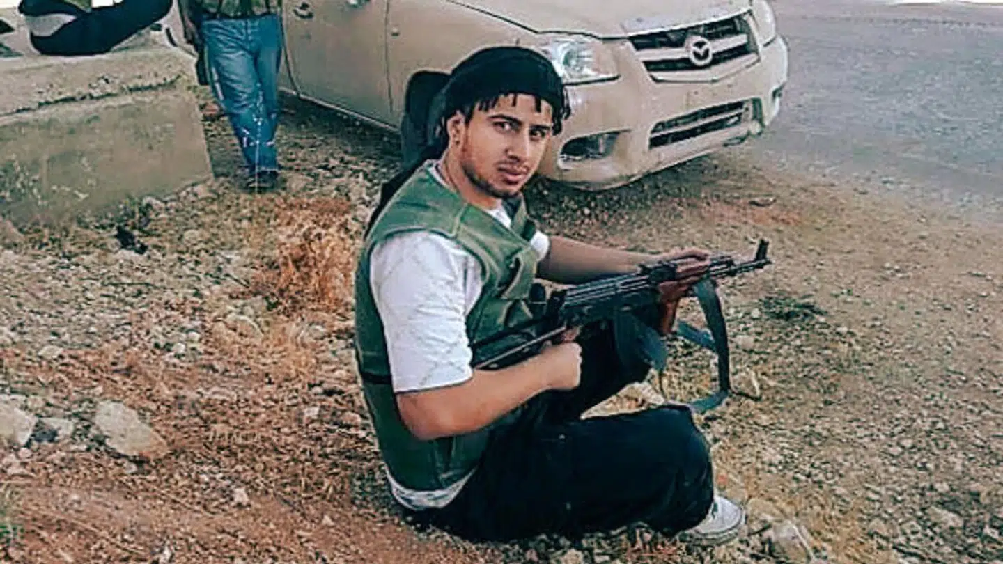 Danske Ahmed Samsam i Syrien.