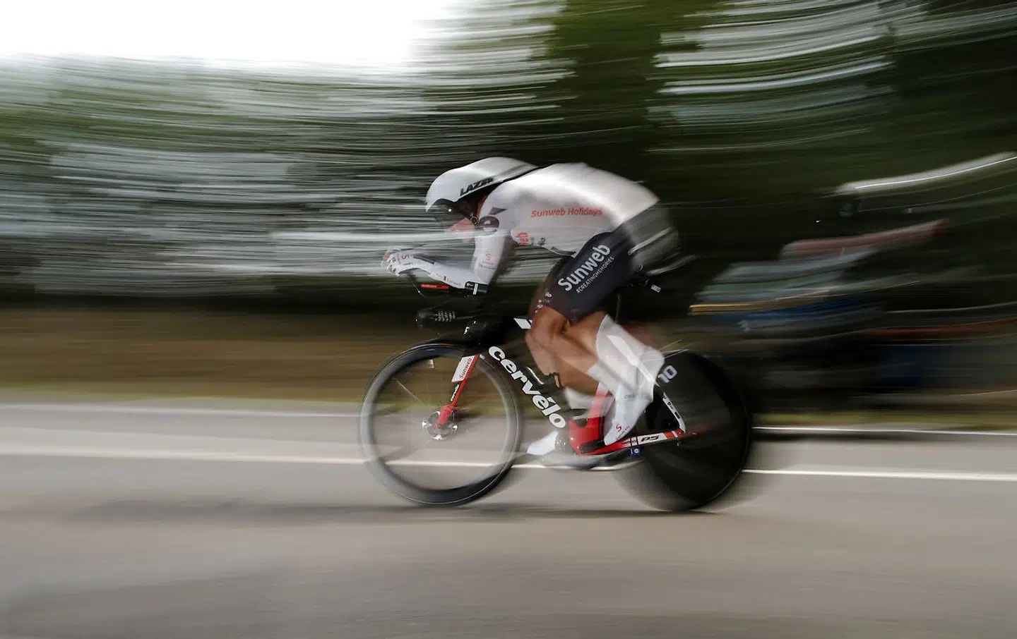 Cycling - Tour de France - Stage 20 - Lure to La Planche des Belles Filles - France - September 19, 2020. Team Sunweb rider Soren Kragh Andersen of Denmark in action. REUTERS/Benoit Tessier