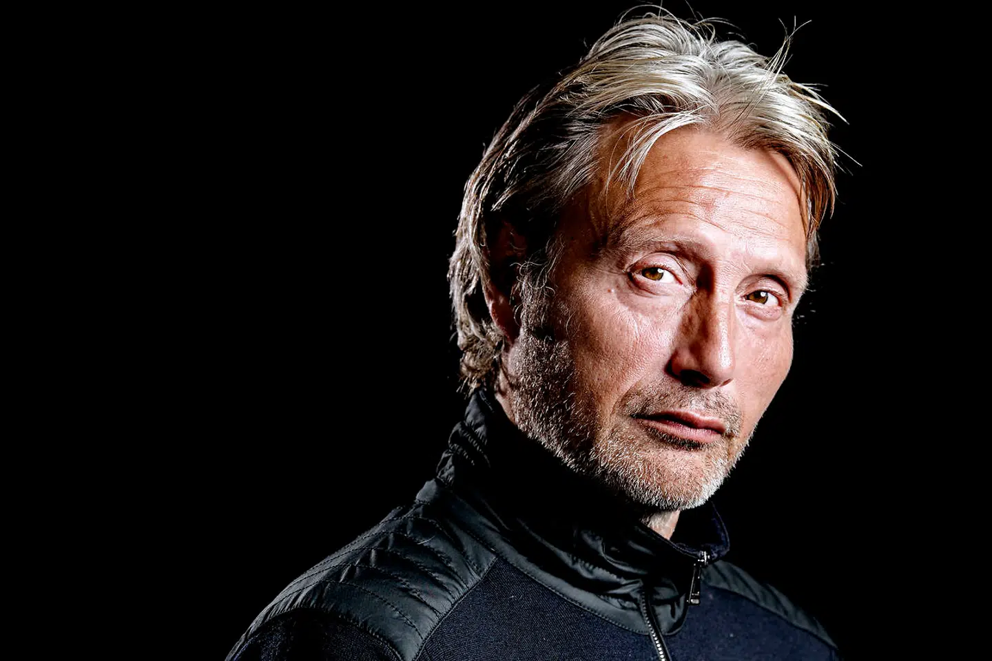 Skuespiller Mads Mikkelsen, aktuel i Thomas Vinterbergs film Druk.