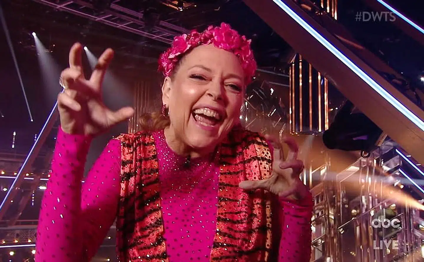 Carole Baskins debut i den amerikanske udgave af 'Vild med dans'.