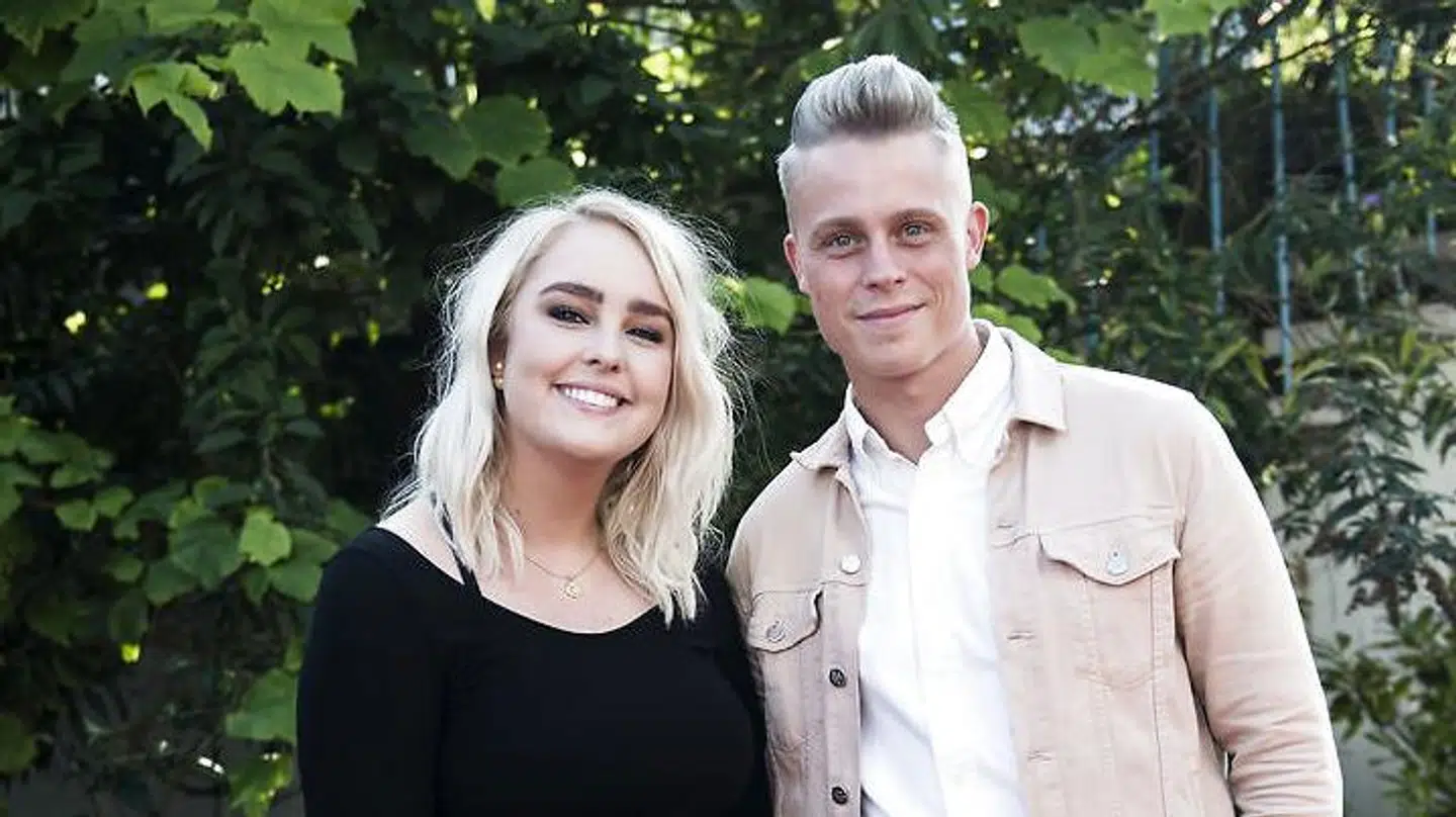 Arkivfoto fra da Julia Sofie Aastrup og Frederik Nonnemann var med i 'Vild med dans' i 2017.