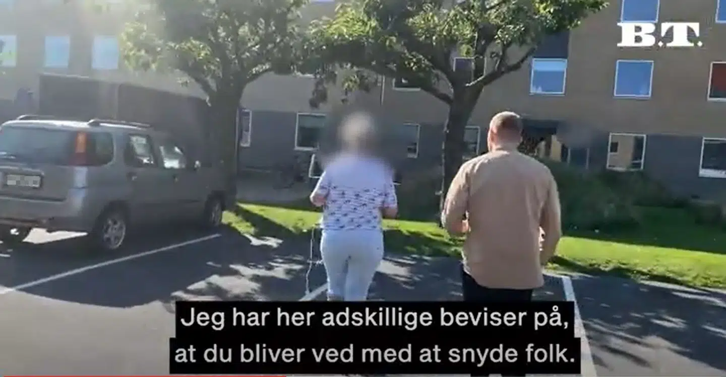 I første omgang havde Louise under ingen omstændigheder lyst til at besvare B.T.s spørgsmål.