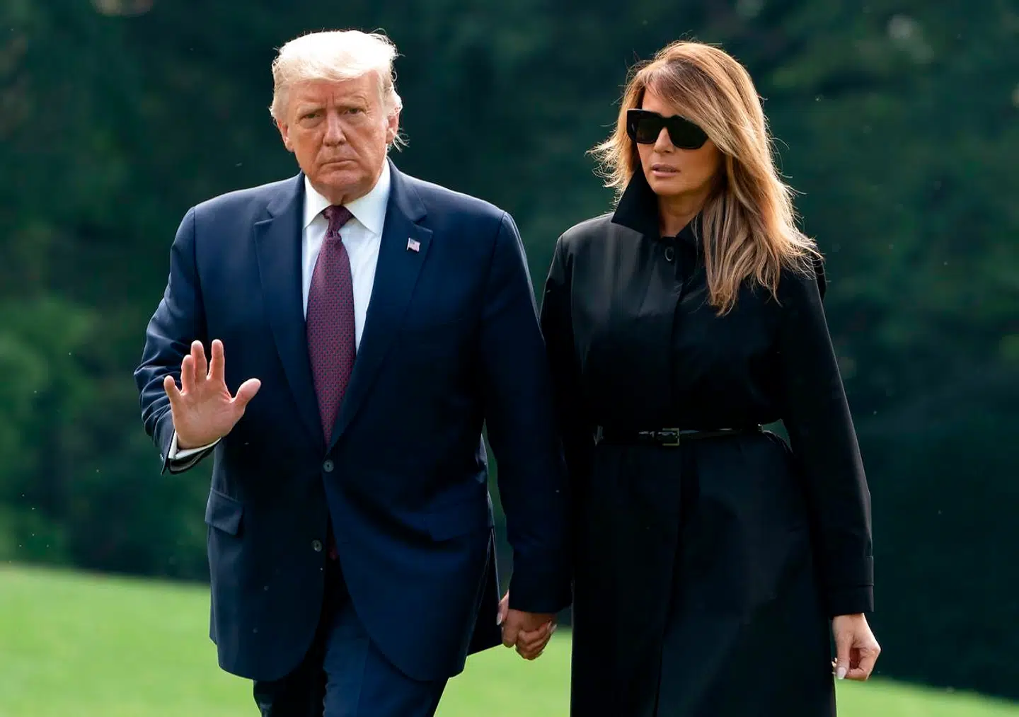Donald Trump og Melania Trump er begge testet positive for coronavirus.
