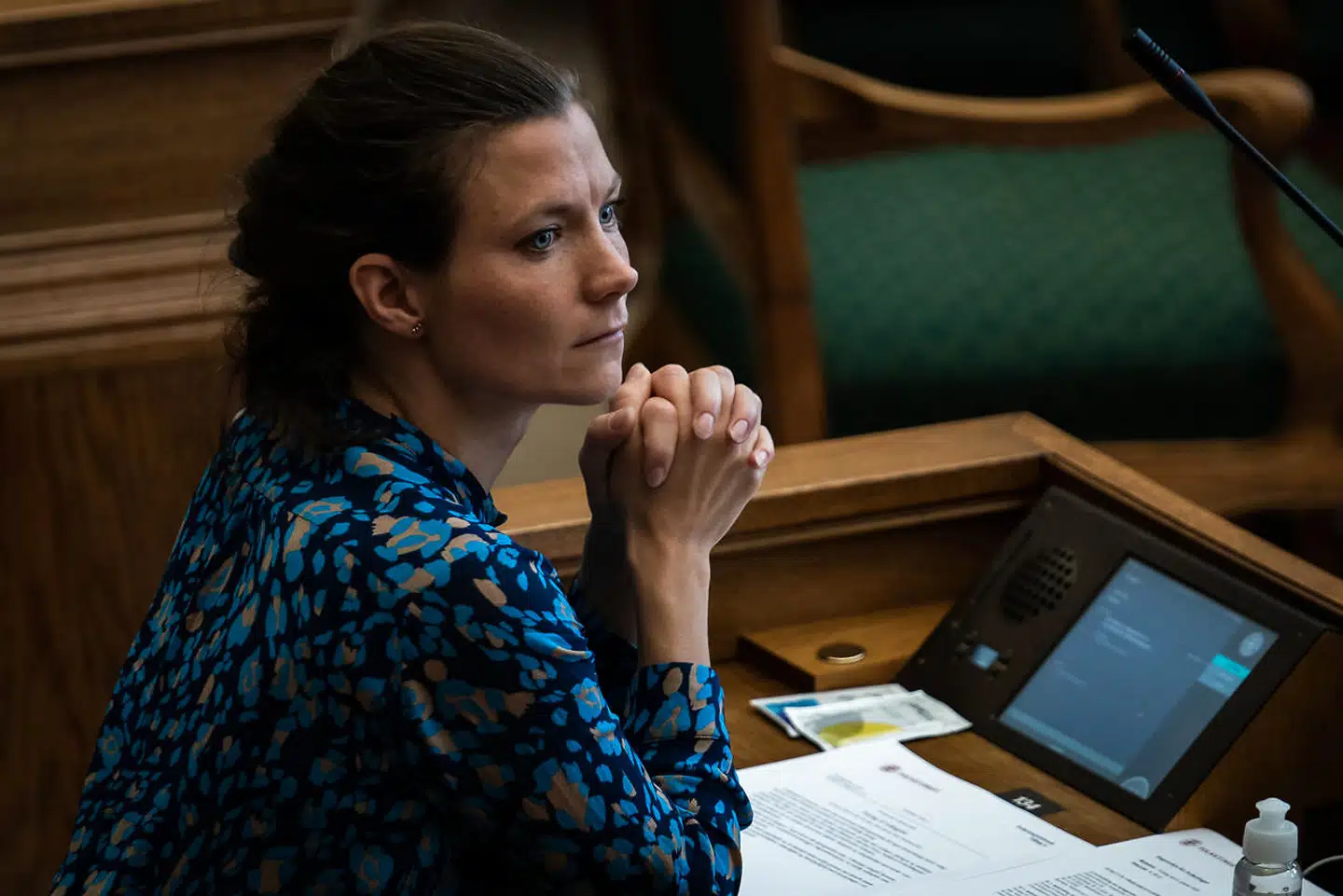 Lotte Rod (R) under folketingets åbningsdebat i Folketingssalen på Christiansborg, torsdag den 8. oktober 2020.