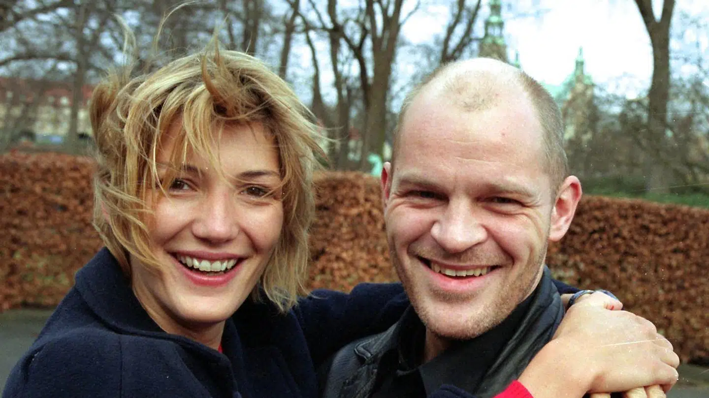 Andrea Vagn Jensen og Lars Bom havde hovedrollerne i 'Strisser på Samsø'.