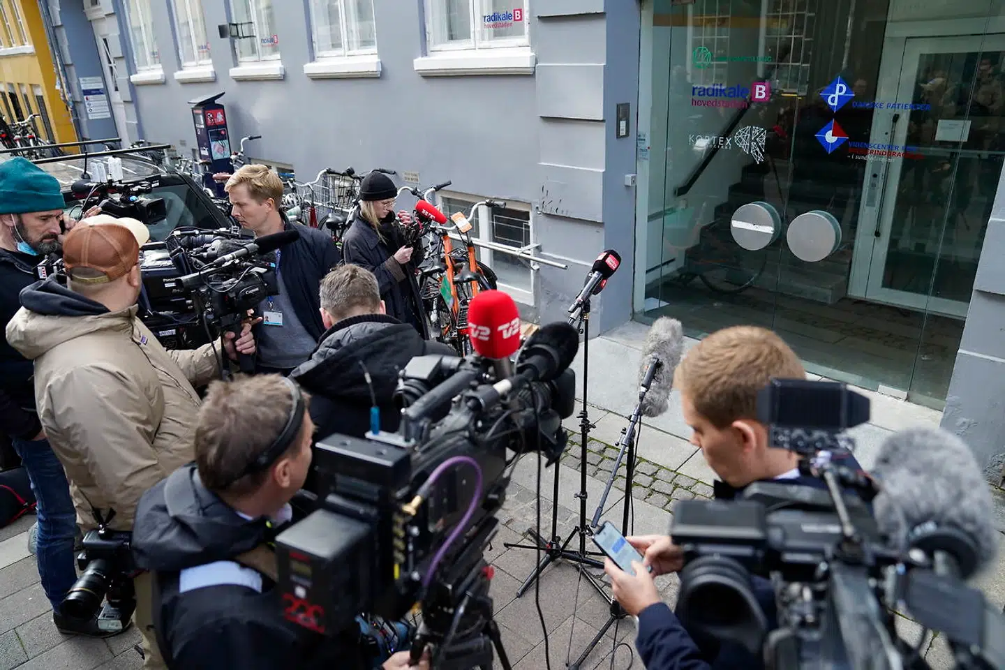 Radikale Venstre holder krisemøde i København, søndag den 18. oktober 2020.