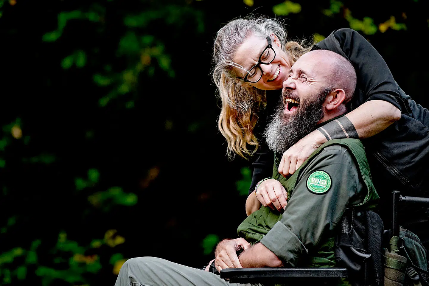 Uri Golman er i dag glad og lykkelig for, at han valgte at vende tilbage til livet. Her med en af grundene. Hans kone Helle.