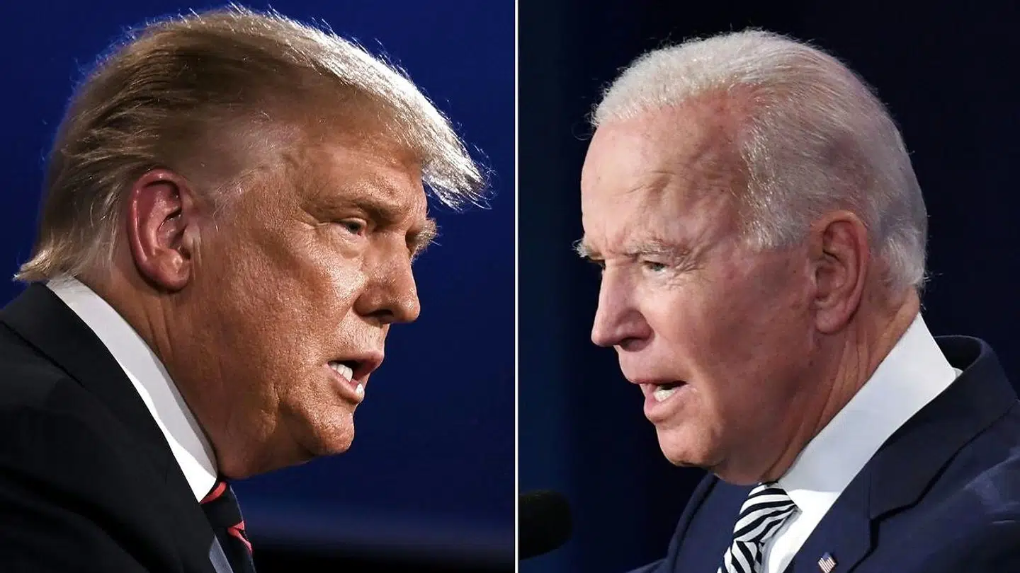 Donald Trump (tv) har stadig ikke accepteret, at Joe Biden vandt valget – og det kan skabe yderligere splittelse i USA, mener ekspert.