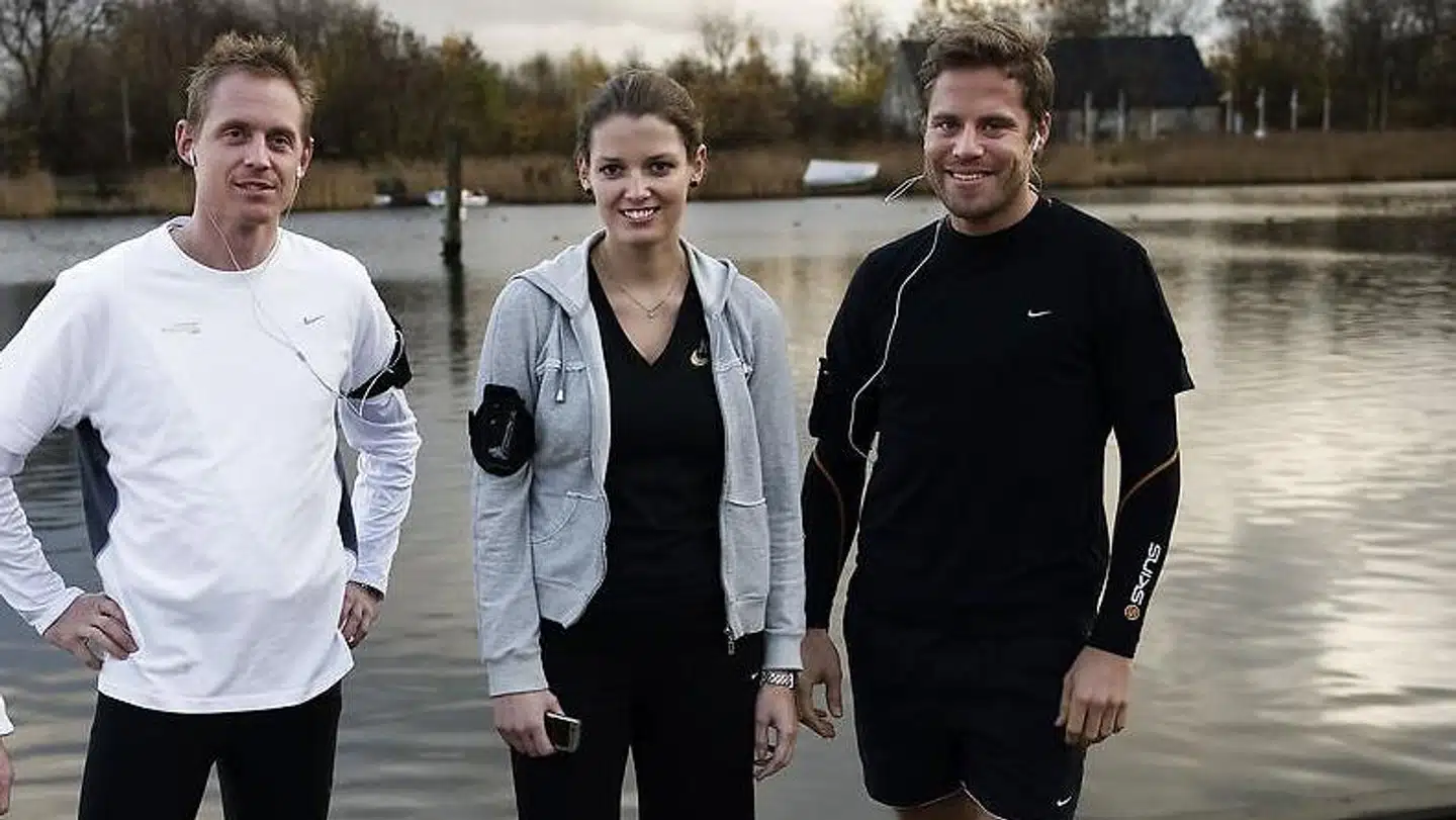 De tre stiftere af Endomondo – fra venstre Christian Birk, Mette Lykke og Jakob Jønck – på et arkivfoto fra 2015, hvor appen blev solgt.