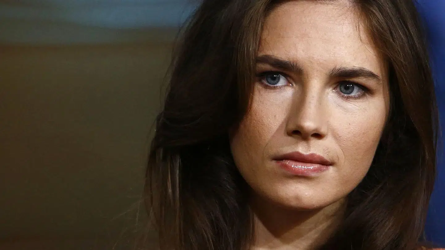 Amanda Knox ses her i 2013.