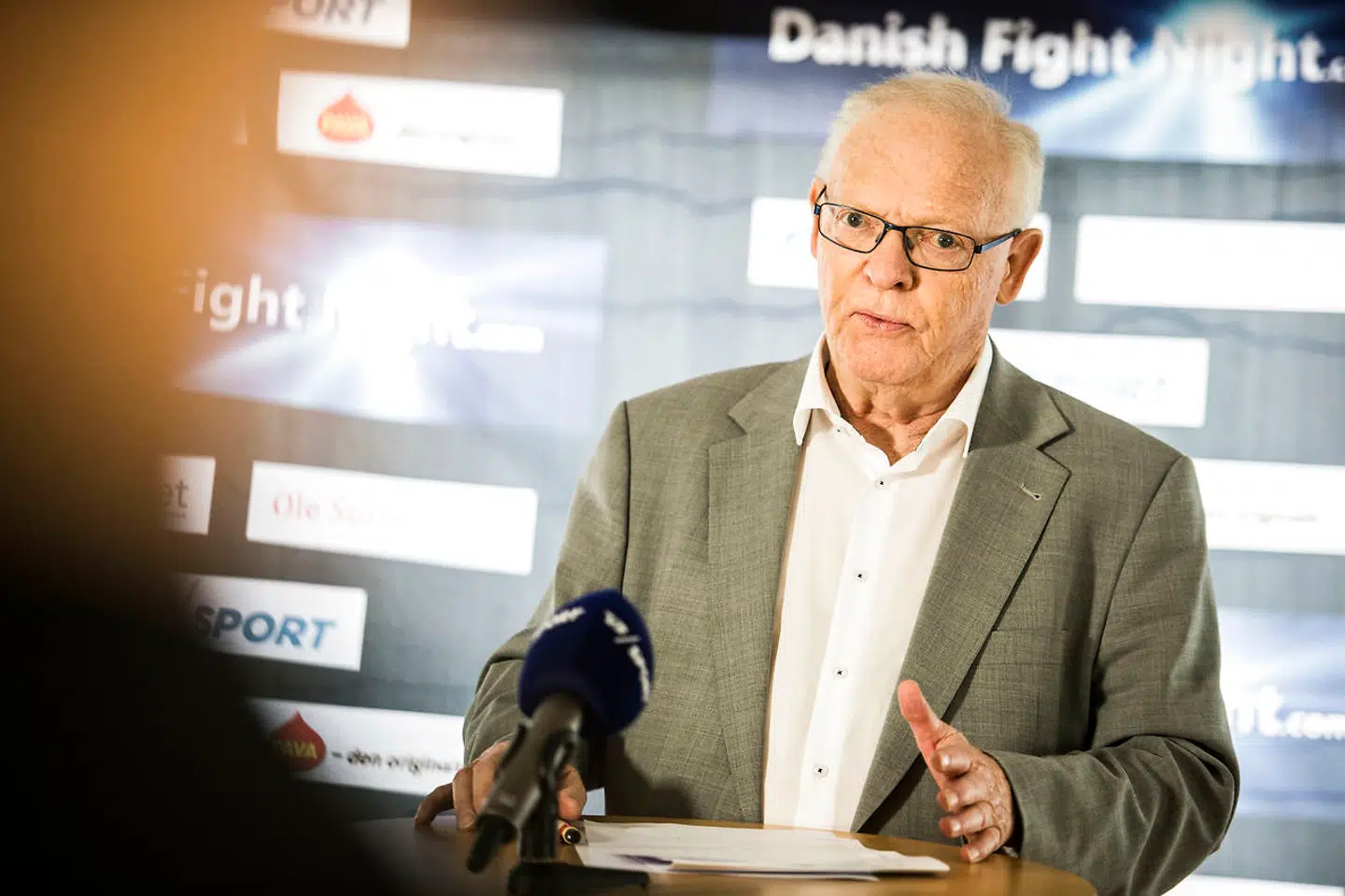 Mogens Palle er klar til at give Patrick Nielsen comeback i 'Danish Fight Night'. (Foto: Ólafur Steinar Gestsson/Scanpix 2016)