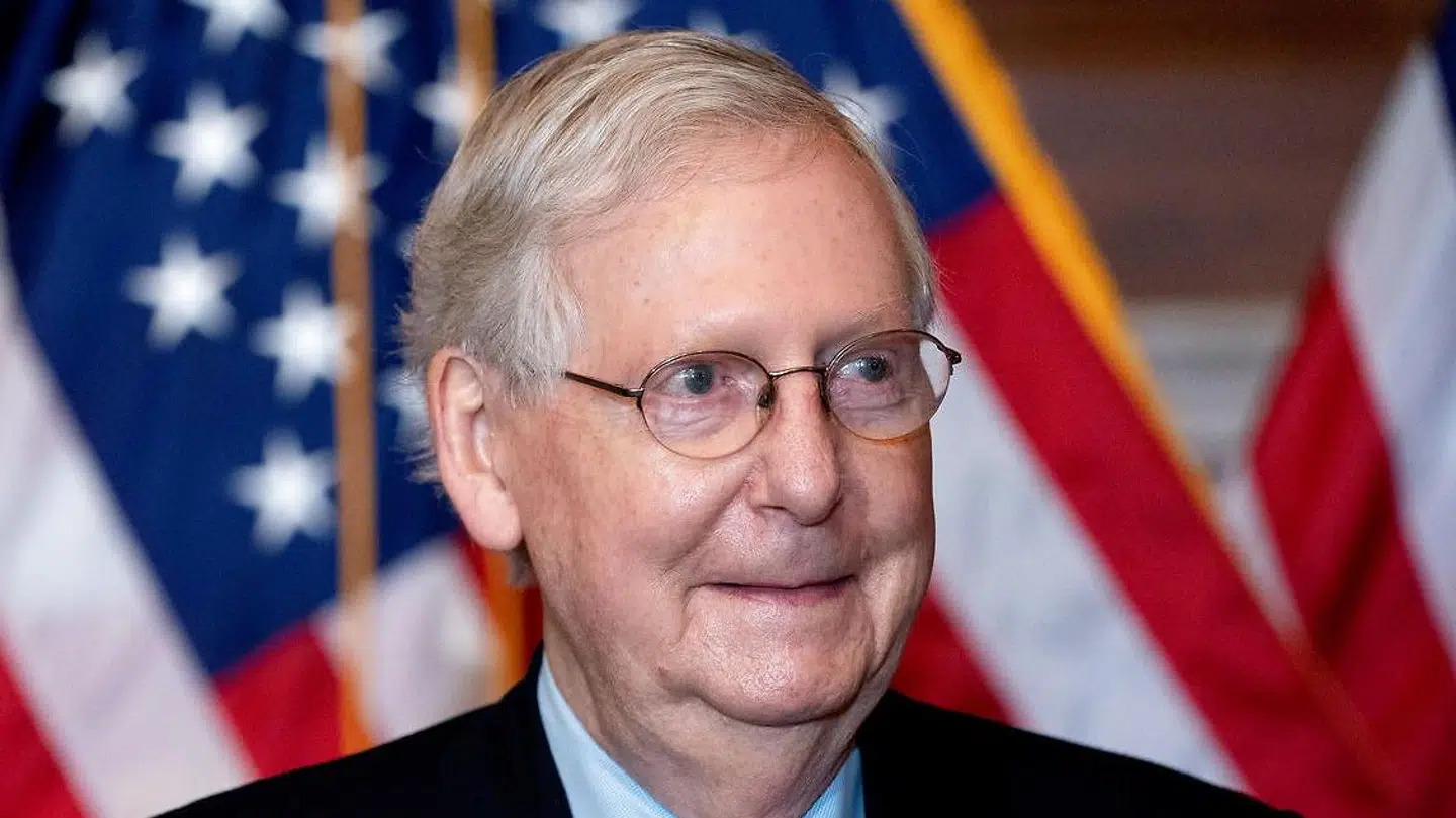 Den republikanske flertalsleder i Senatet, Mitch McConnell.
