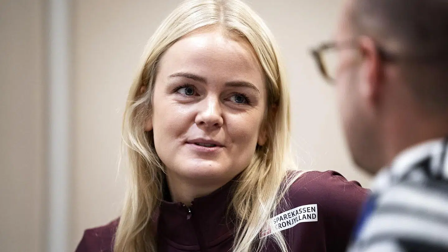 Stine Jørgensen var i fire år anfører på det danske landshold.