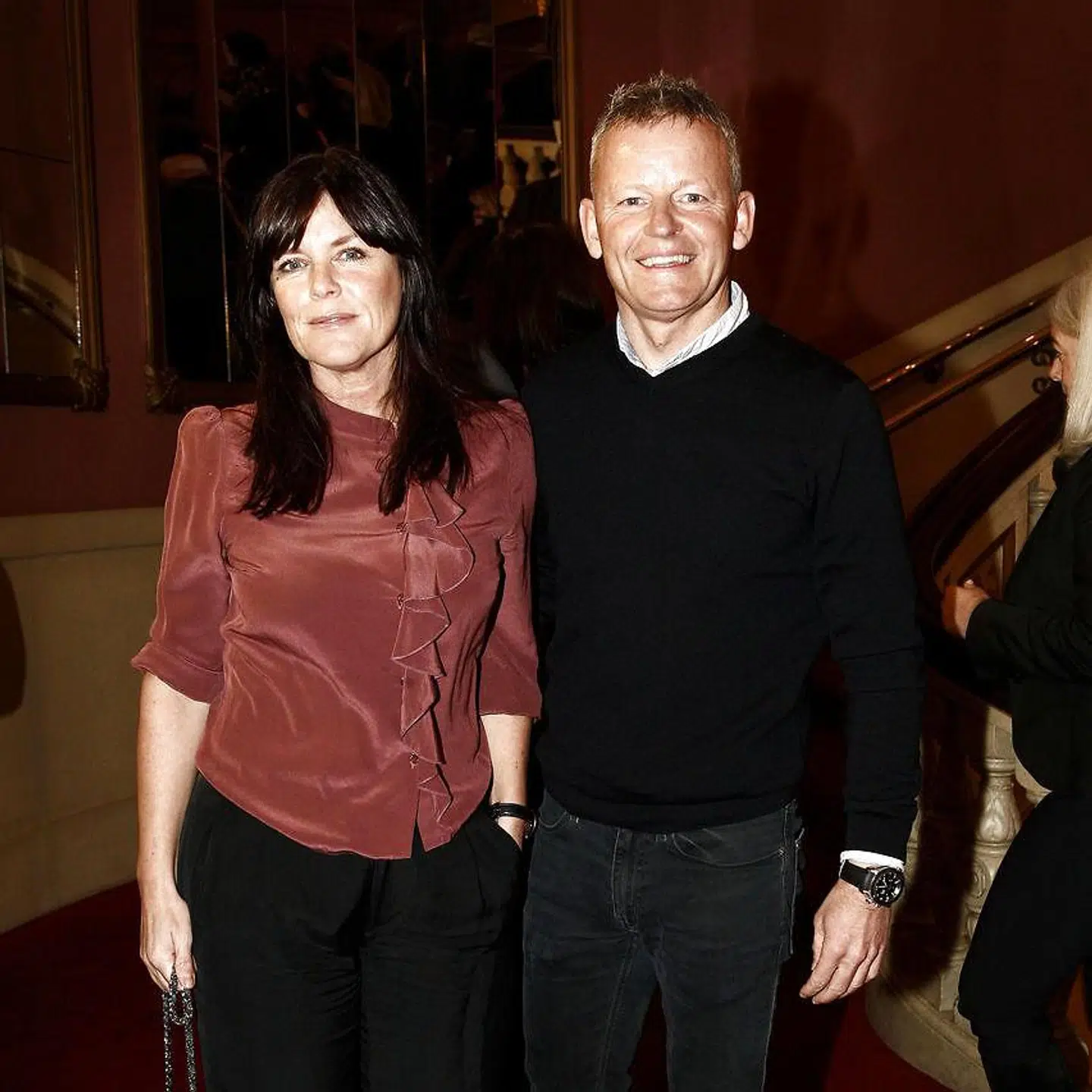 Christina Ibsen sammen med eksmanden Bubber i 2015.