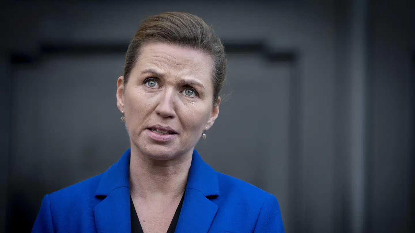 Statsminister Mette Frederiksen (S) præsenterer Flemming Møller Mortensen som ny udviklingsminister og Rasmus Prehn som ny fødevareminister på Amalienborg torsdag den 19. november 2020.. (Foto: Liselotte Sabroe/Ritzau Scanpix)