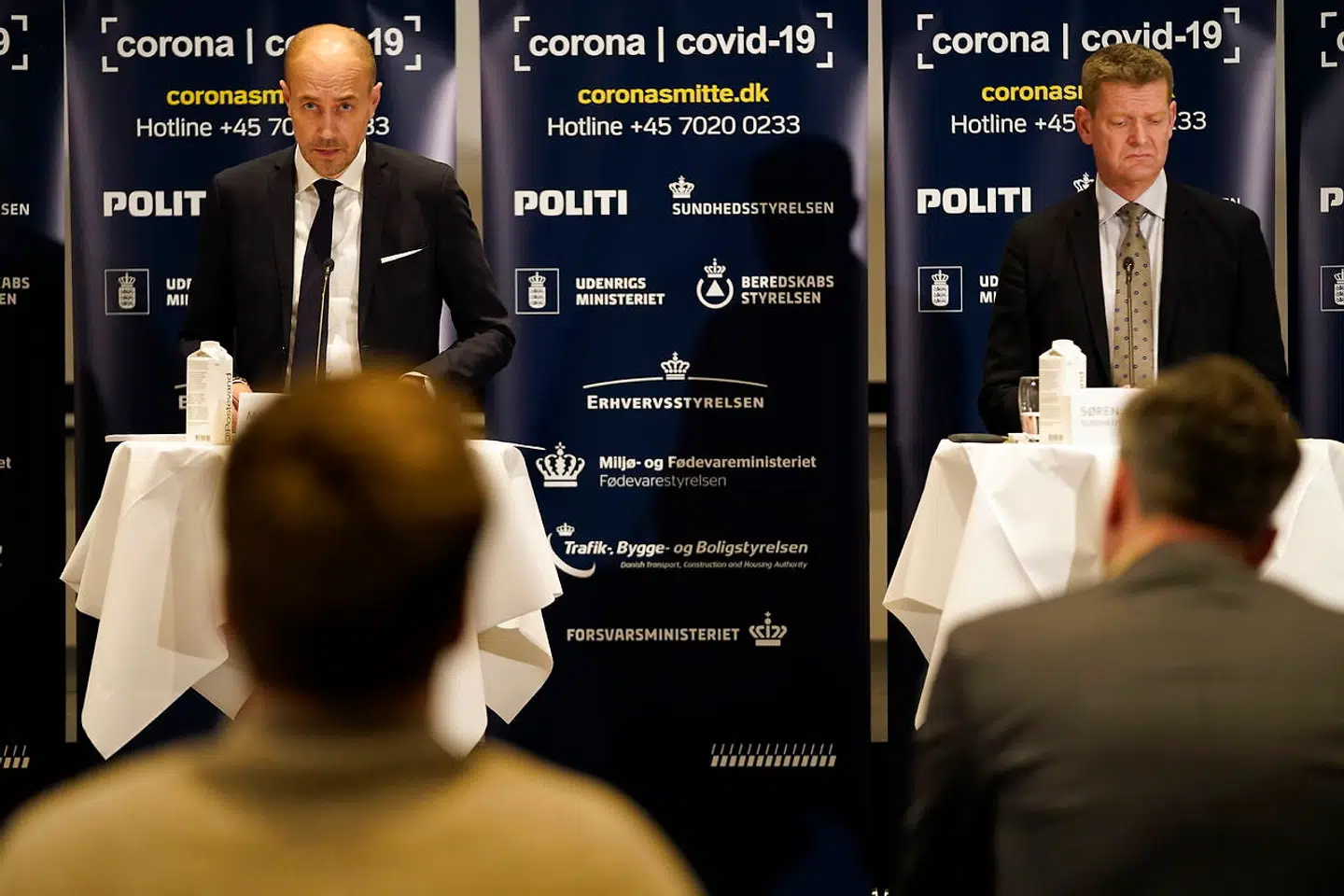 Sundheds- og Ældreministeriet afholder pressemøde med status på covid-19 i Danmark og præsentation af en plan for vaccinationsindsatsen mod covid-19 i Eigtveds Pakhus i København torsdag den 26. november 2020.