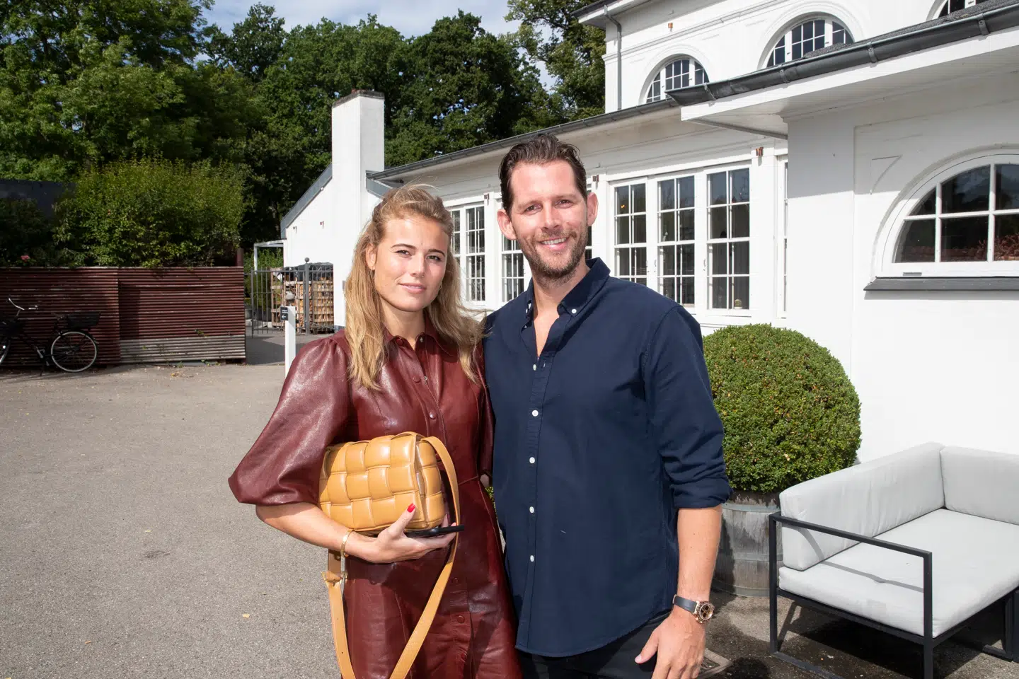 Rasmus Seebach og kæresten Julie Teglhus.