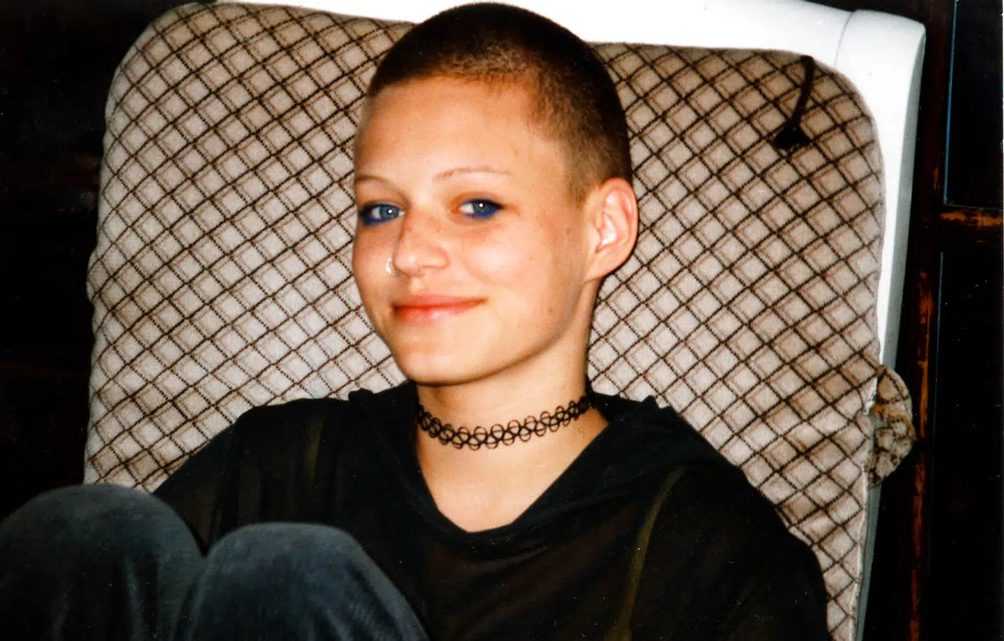 Det var sådan her, den rebelske Sarah Grünewald så ud, da hun blev opdaget af Scoop Models.