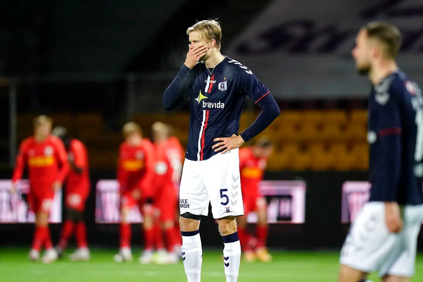 Superligakampen mellem FC Nordsjælland - AGF på Farum Park, søndag den 29. november 2020.