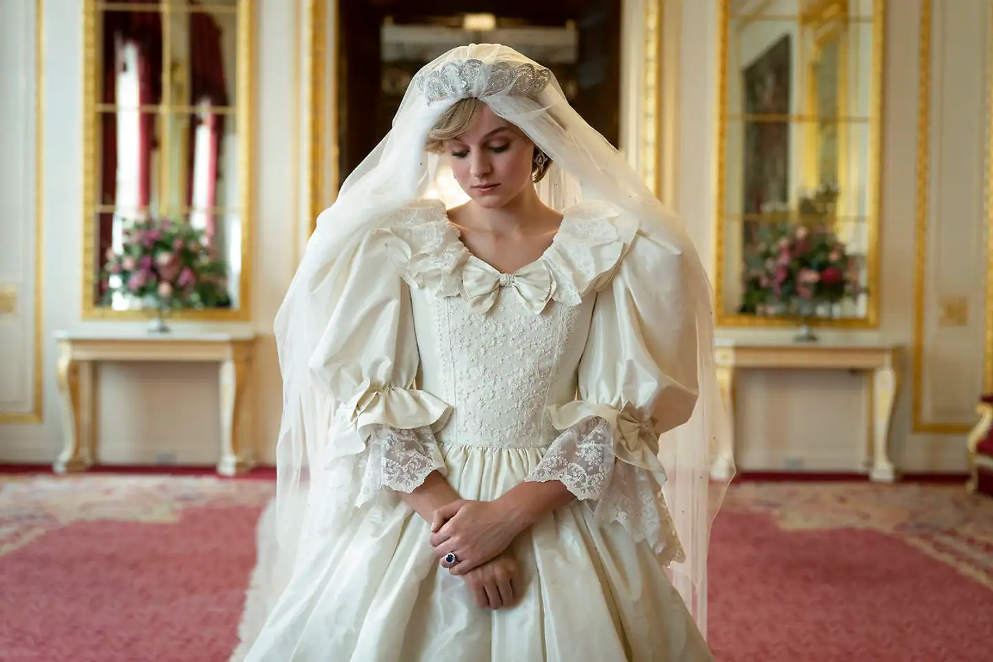 »The Crown«, sæson 4. Emma Corrin som Lady Di.